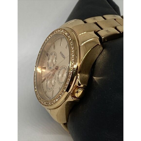 Fossil Janice BQ3316 Womens Stainless Steel Analog Dial Quartz Wrist Watch WO699 - Picture 4 of 12